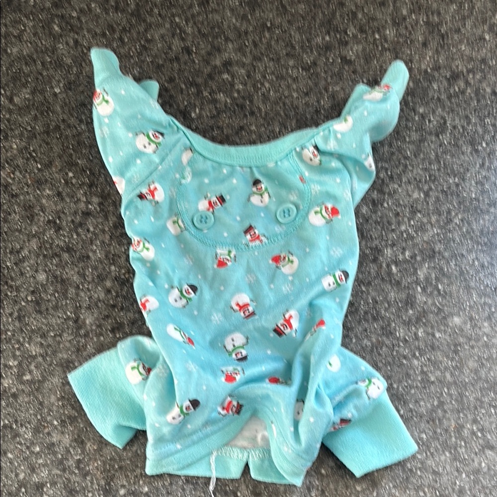 🌷Bundle 5 items for $10🌷Snowman Print Puppy Onsie